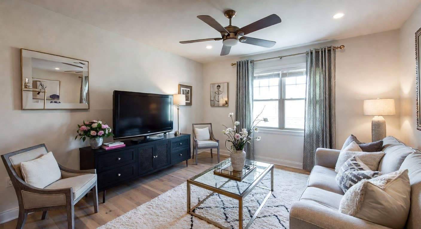 Glam pet room interior design - featuring glam style furniture, decor, colors, and layout ideas for your pet room