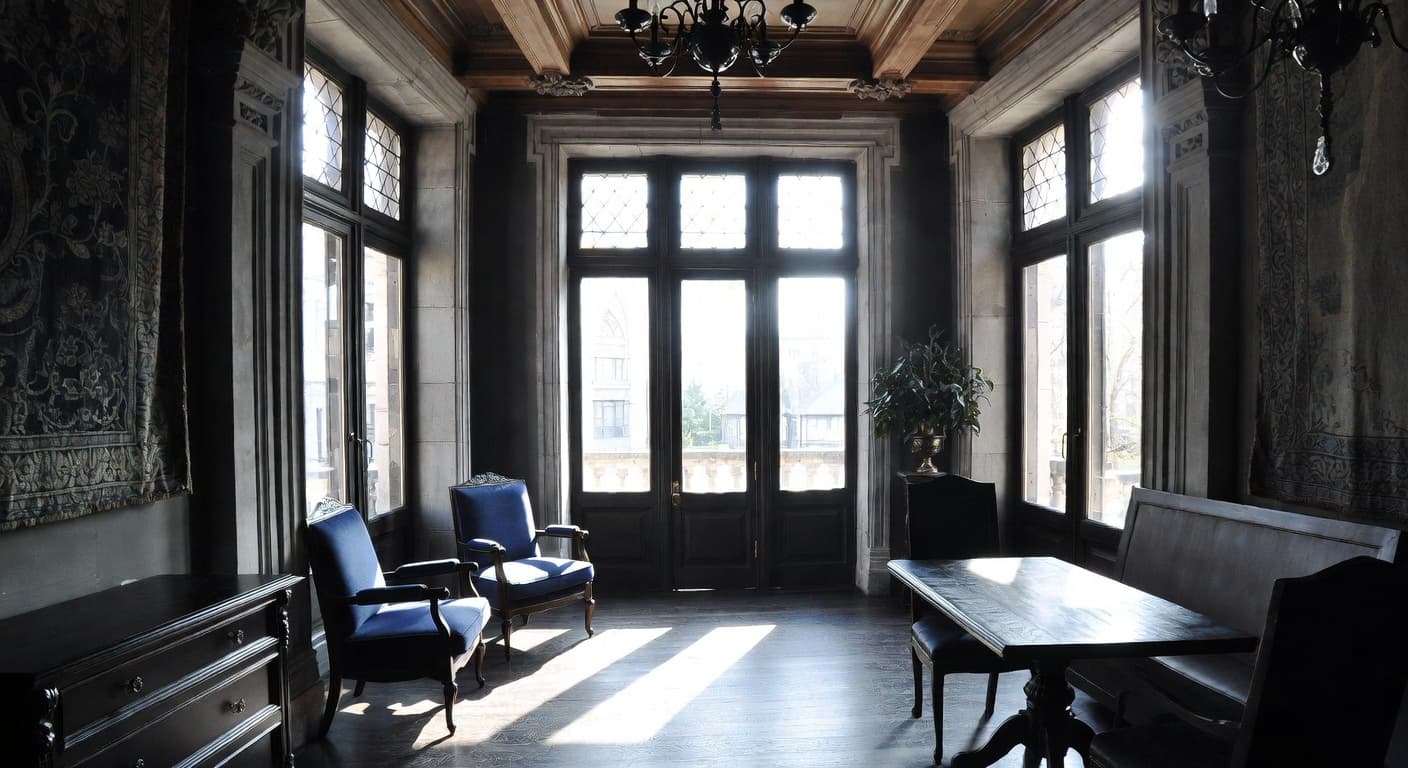 Gothic Balcony / Terrace design preview