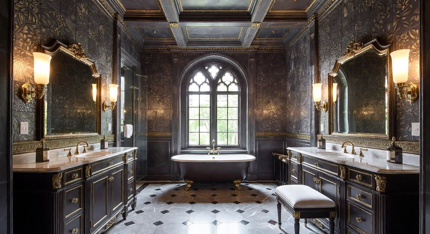 Gothic Bathroom design preview
