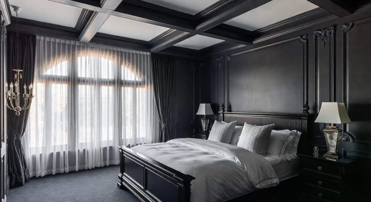 Gothic Bedroom design preview