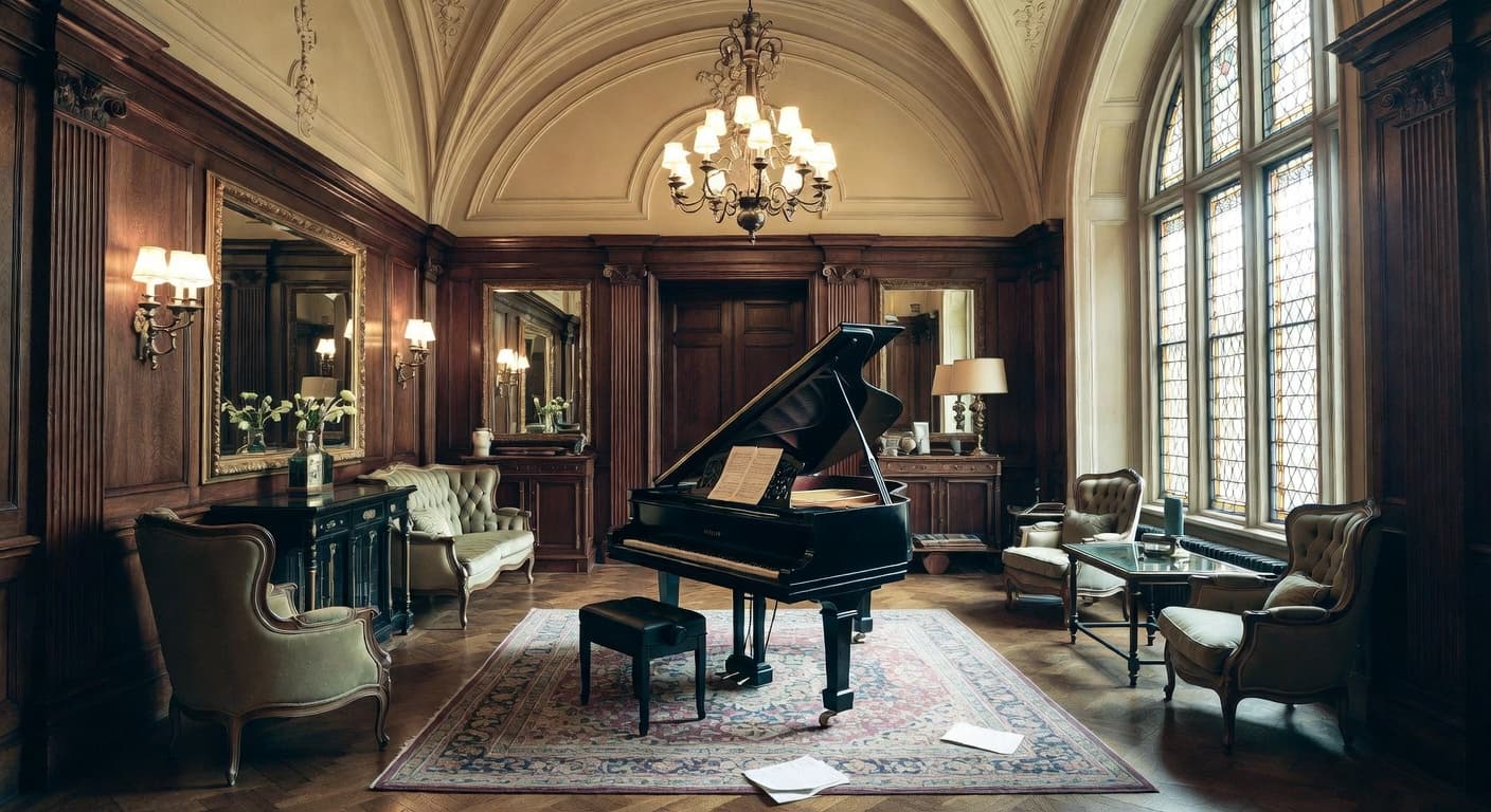 Gothic entryway interior design - featuring gothic style furniture, decor, colors, and layout ideas for your entryway