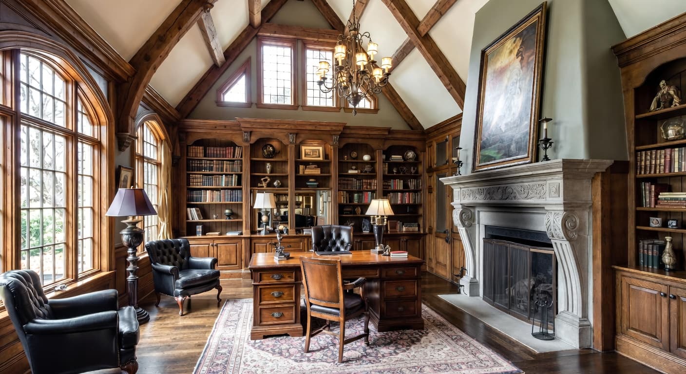 Gothic Home Office design preview