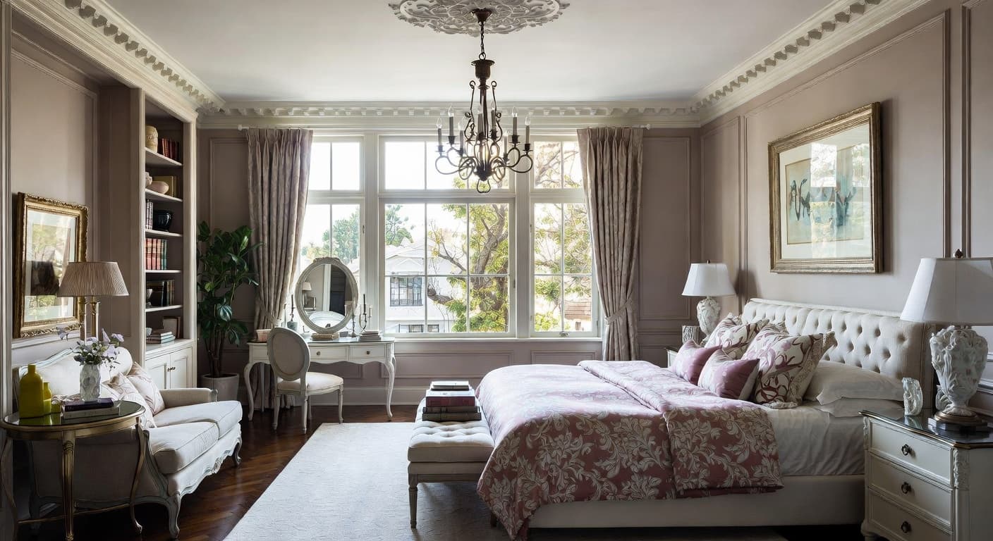 Grandmillennial Bedroom design preview