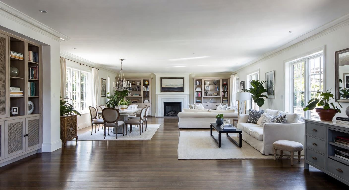 Hamptons workshop interior design - featuring hamptons style furniture, decor, colors, and layout ideas for your workshop