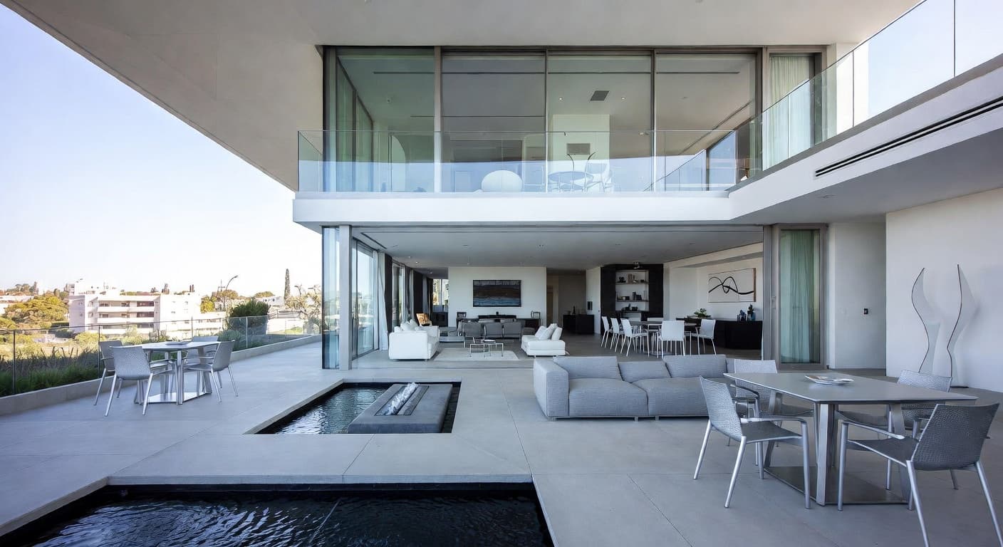 High-Tech Balcony / Terrace design preview