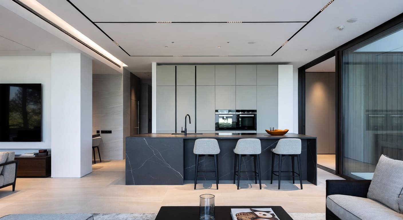 High-Tech Kitchen design preview