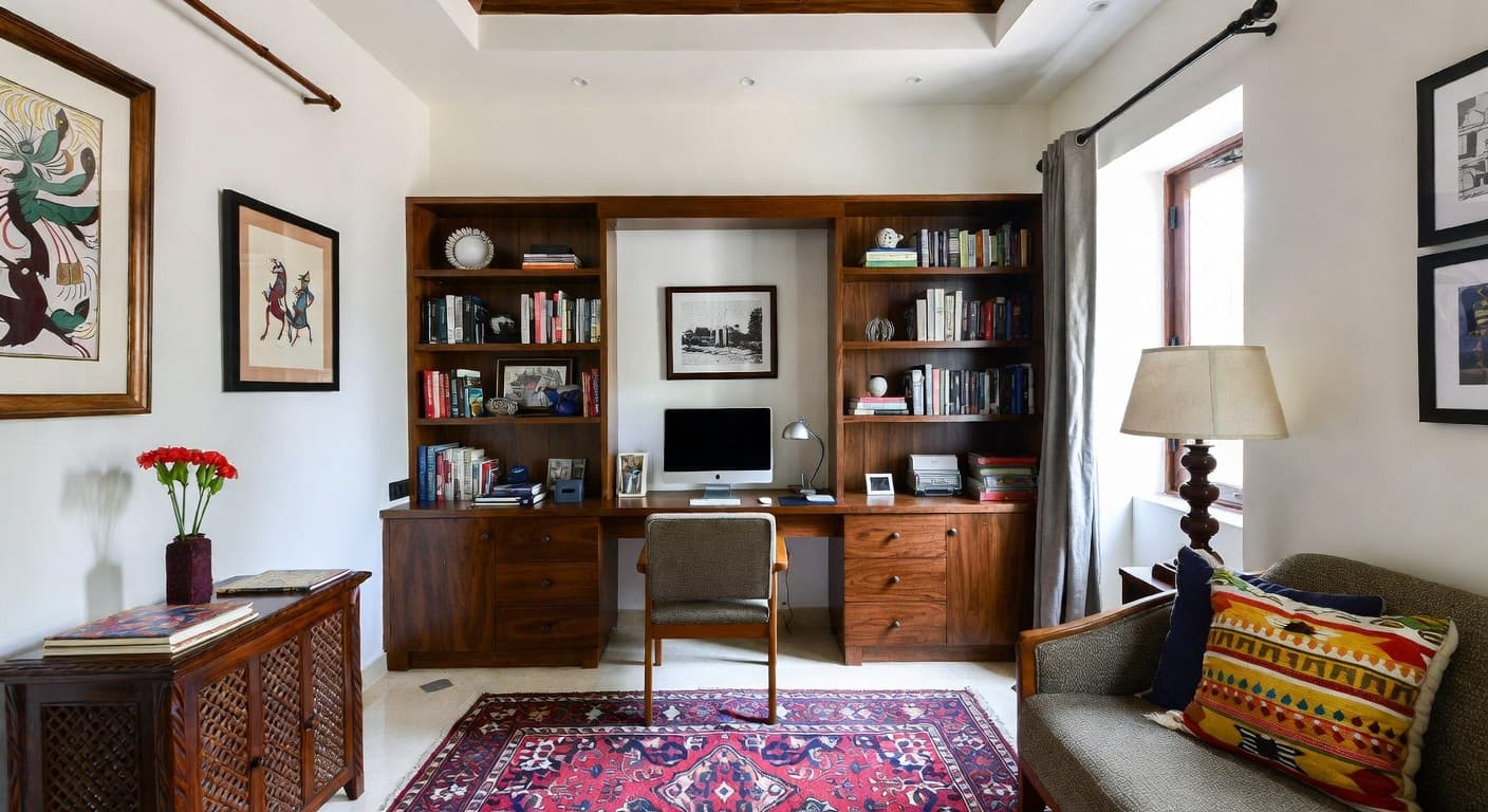Indian Home Office design preview