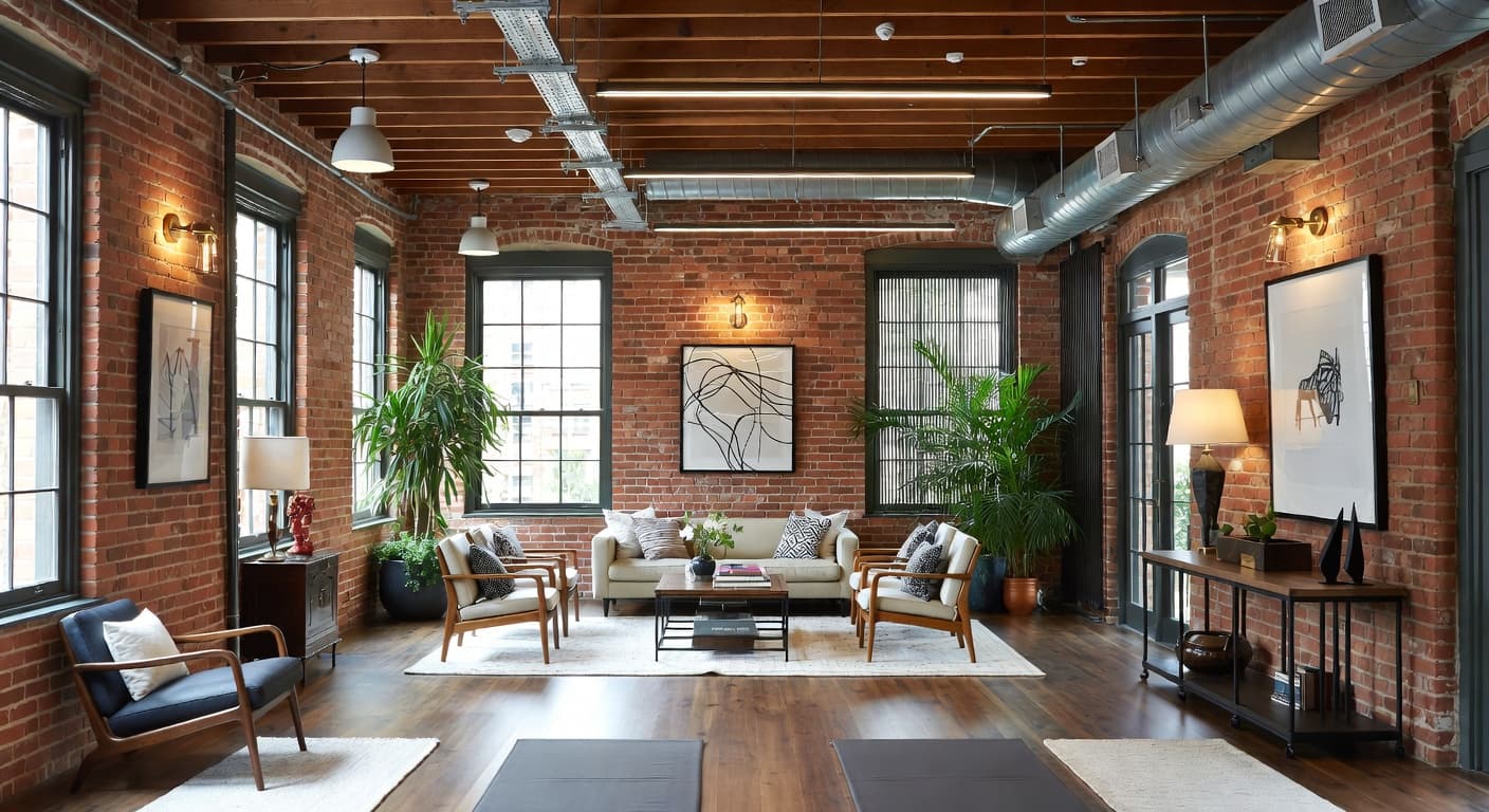 Industrial Meditation Space design preview