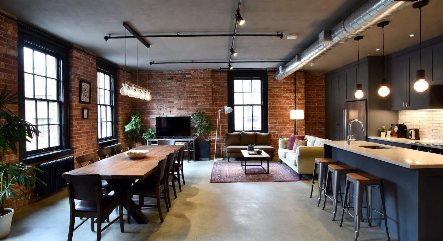 Industrial Multi-Purpose Room design preview