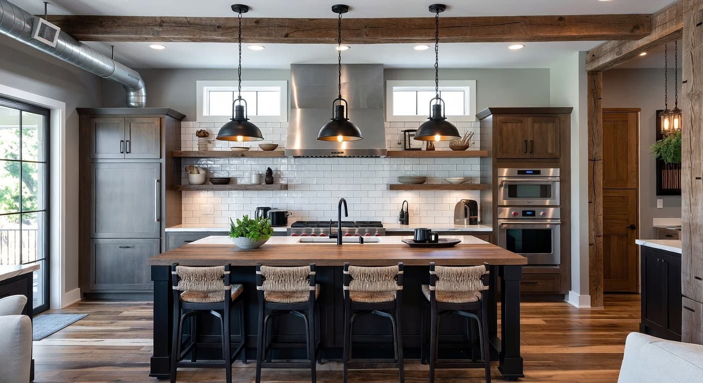 Industrial Farmhouse Design