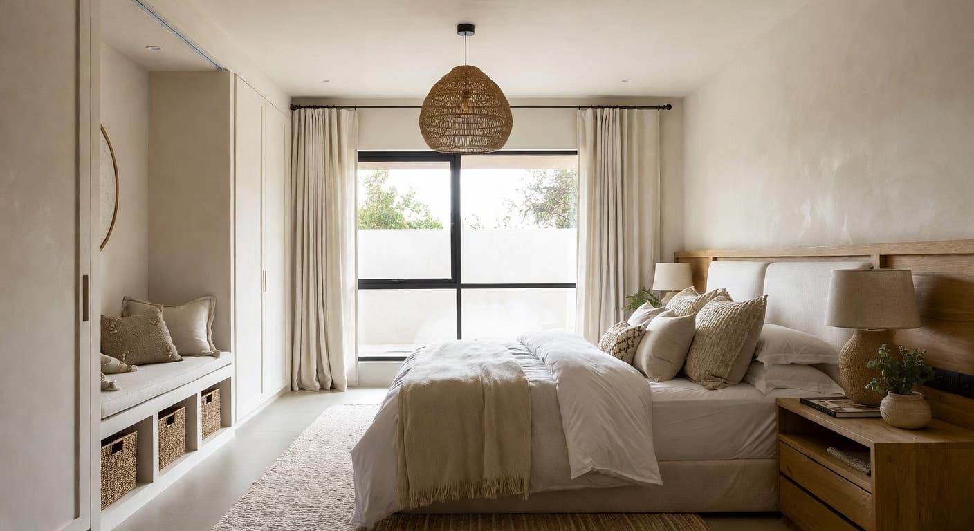 Japandi Bedroom design preview