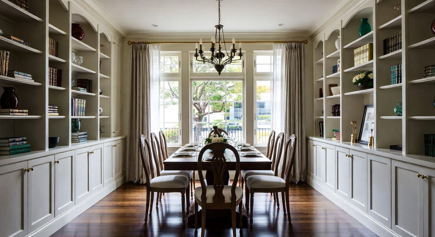 Light Academia Dining Room design preview