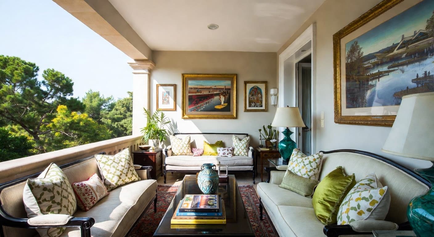 Maximalist Balcony / Terrace design preview