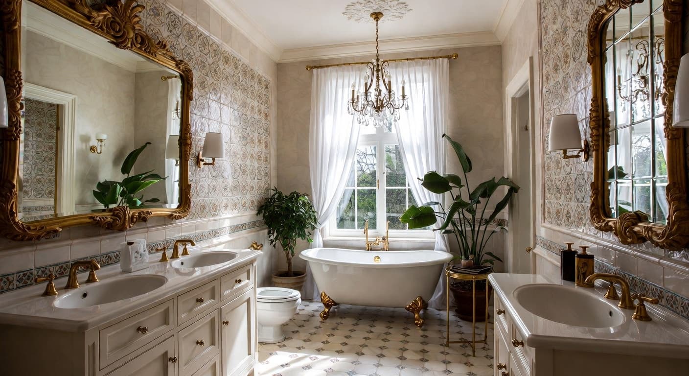 Maximalist Bathroom design preview