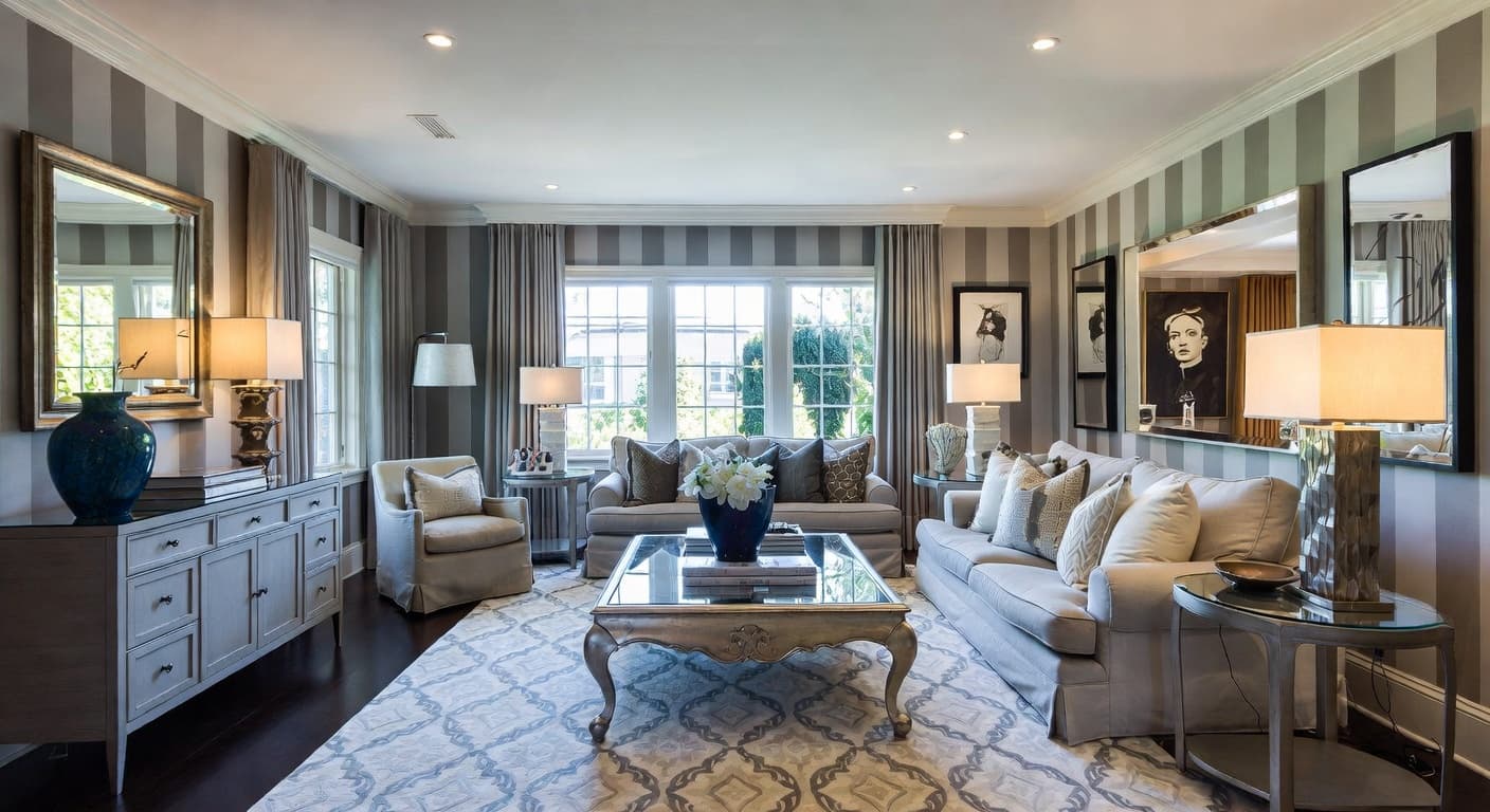 Maximalist Living Room design preview