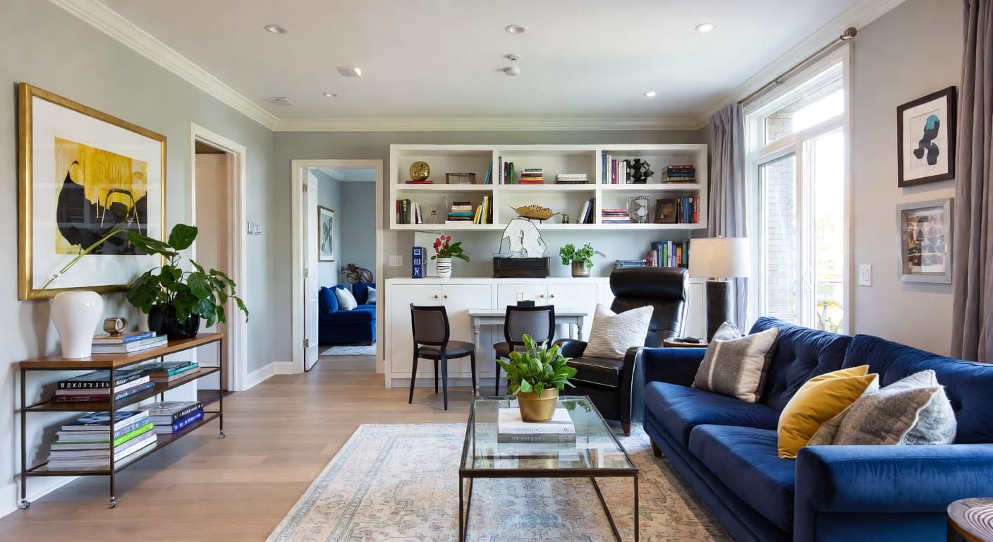 Maximalist pet room interior design - featuring maximalist style furniture, decor, colors, and layout ideas for your pet room