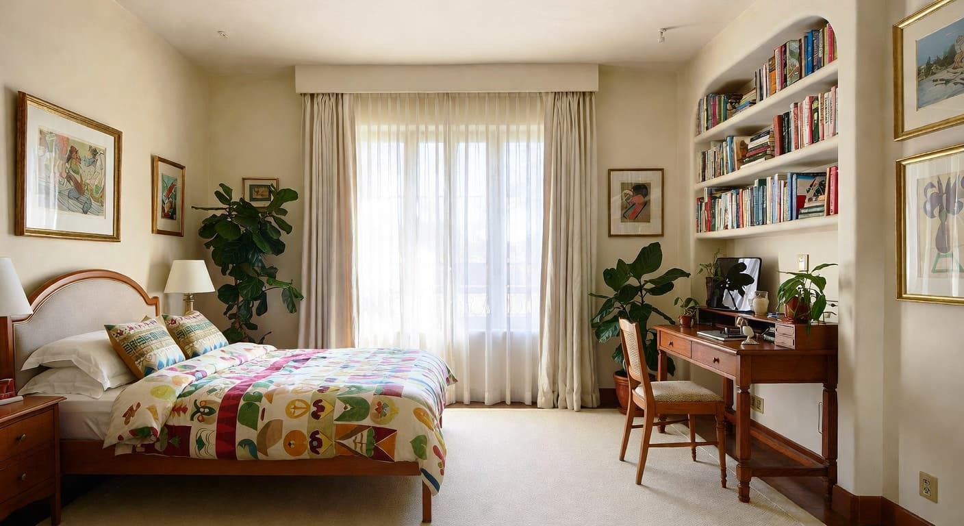 Mediterranean kids room interior design - featuring mediterranean style furniture, decor, colors, and layout ideas for your kids room