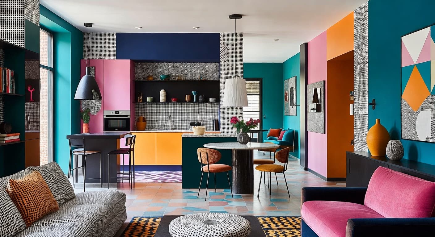 Memphis Design Kitchen design preview