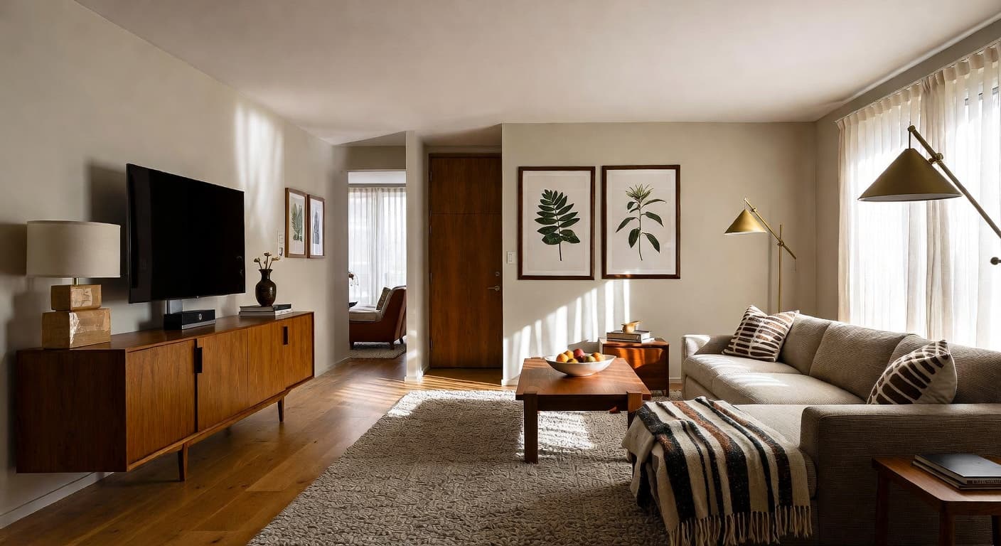 Mid-Century Modern Game Room design preview