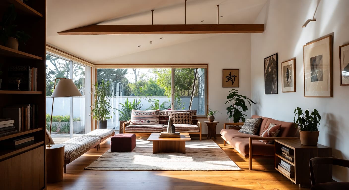 Mid-Century Modern Meditation Space design preview