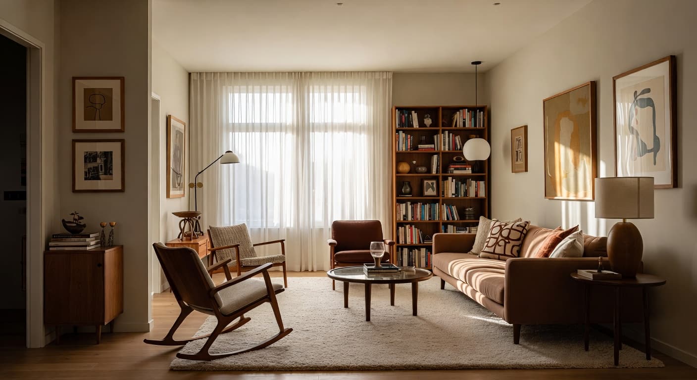 Mid-Century Modern Playroom design preview