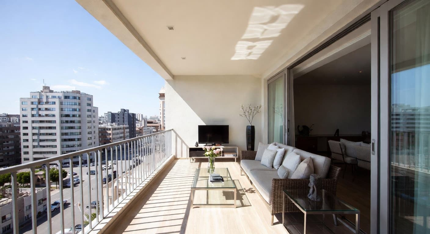 Minimalist Balcony / Terrace design preview