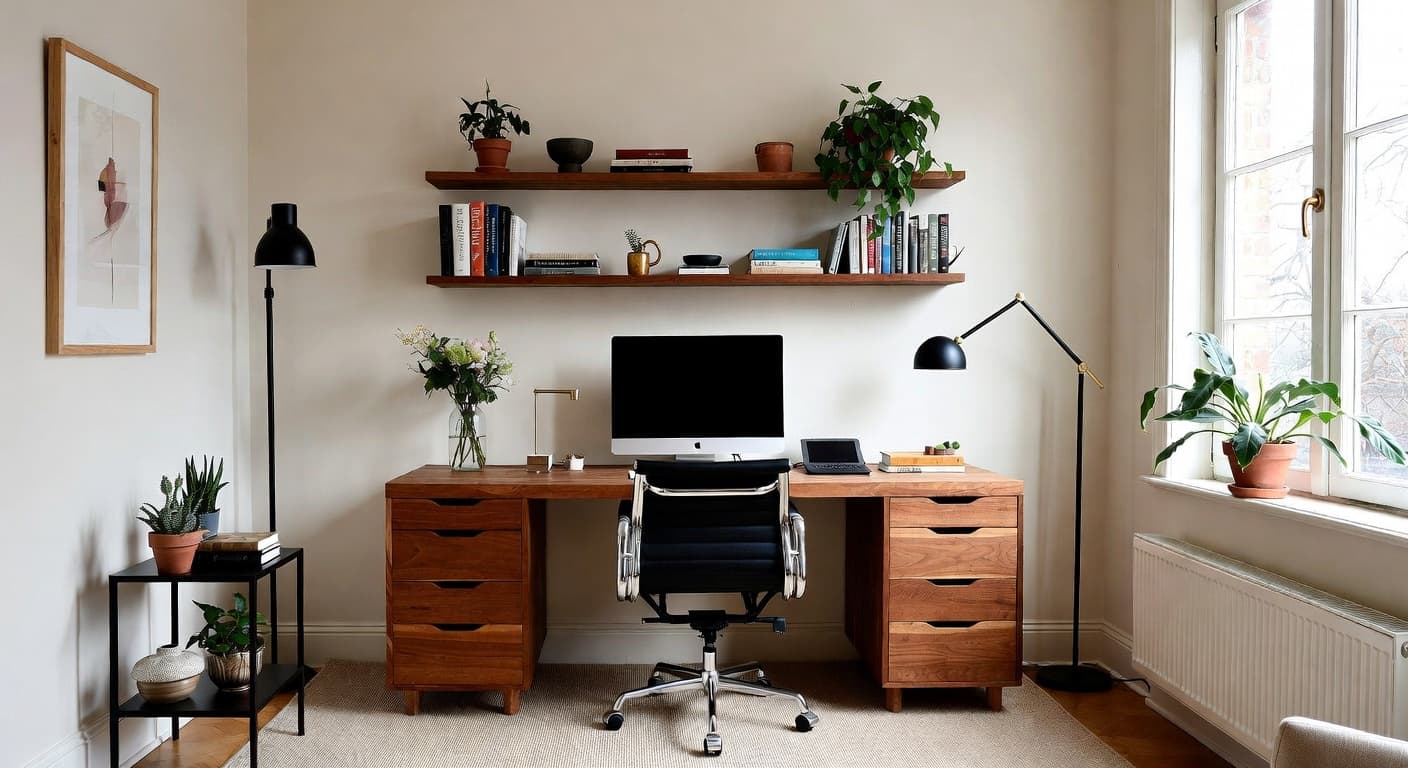 Minimalist Craft Room / Studio design preview