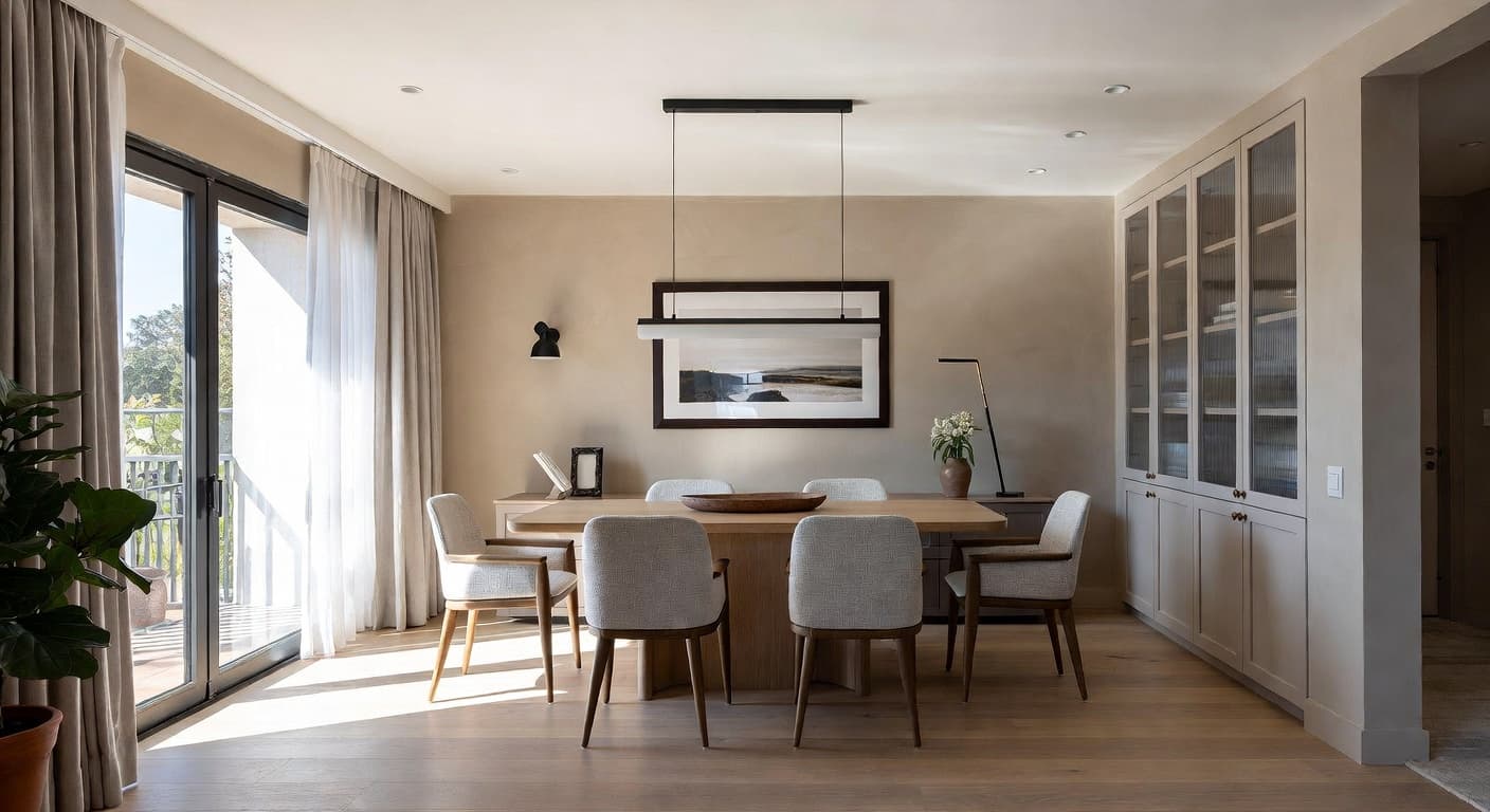Minimalist Dining Room design preview