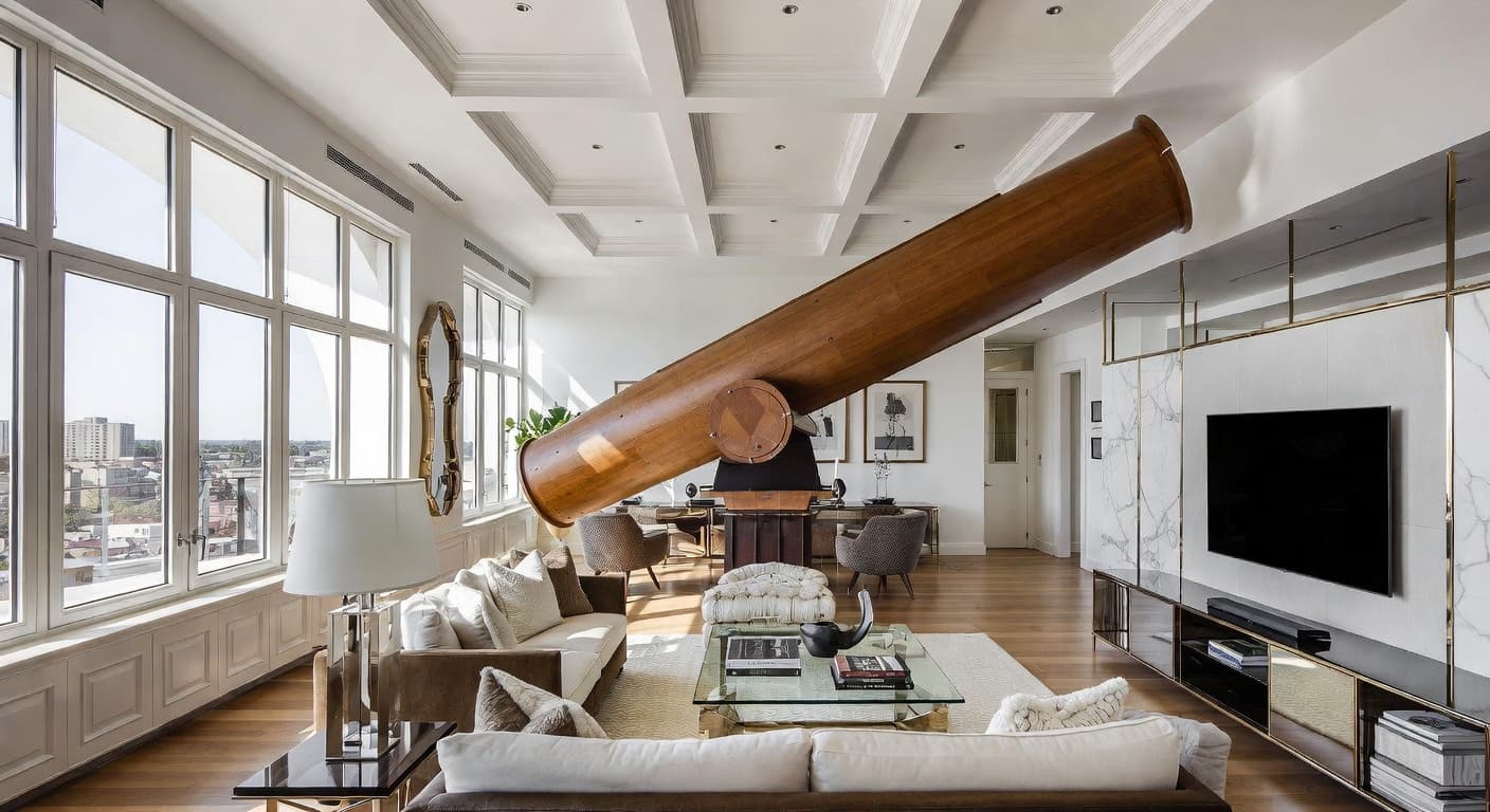 Minimalist Observatory design preview