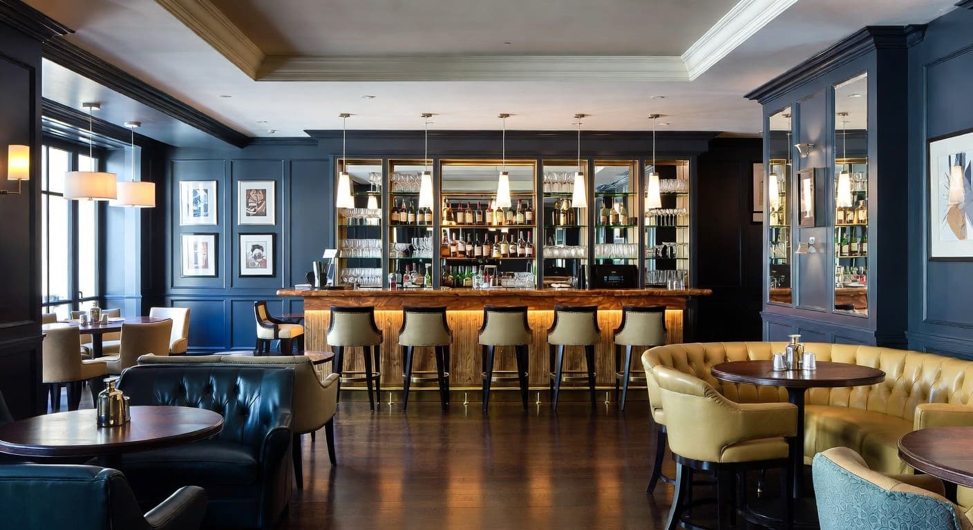 Modern Bar Room design preview