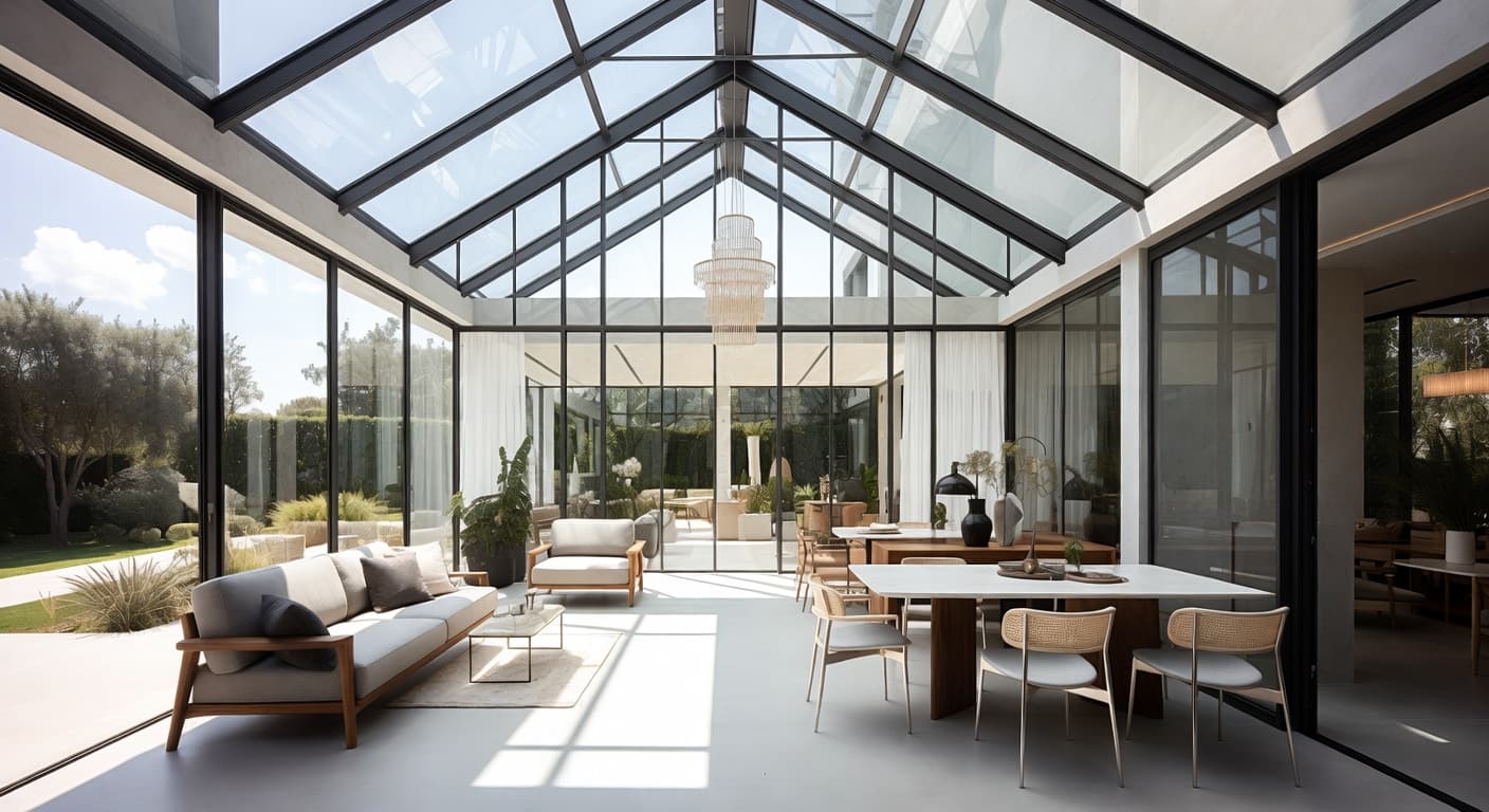 Modern Greenhouse design preview