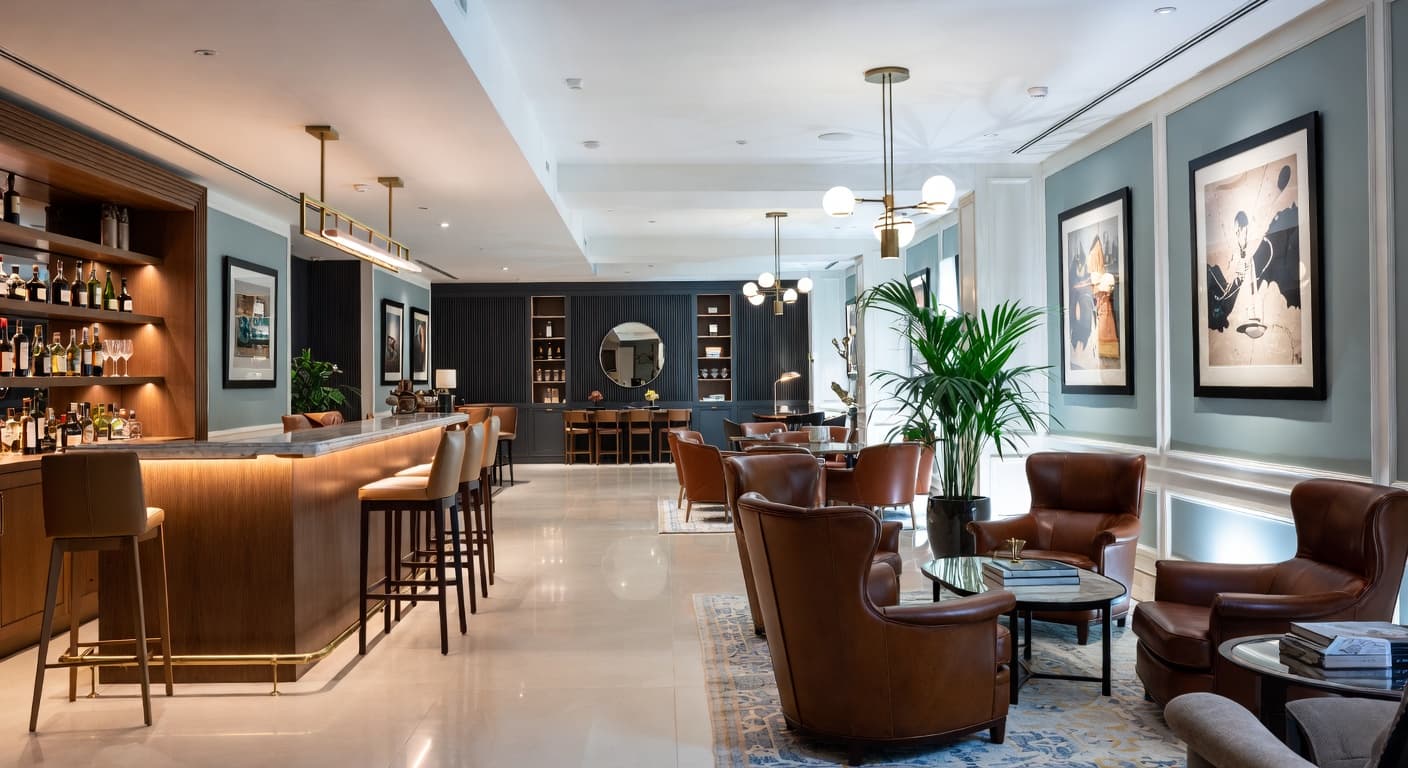 Modern Smoking Room / Cigar Lounge design preview