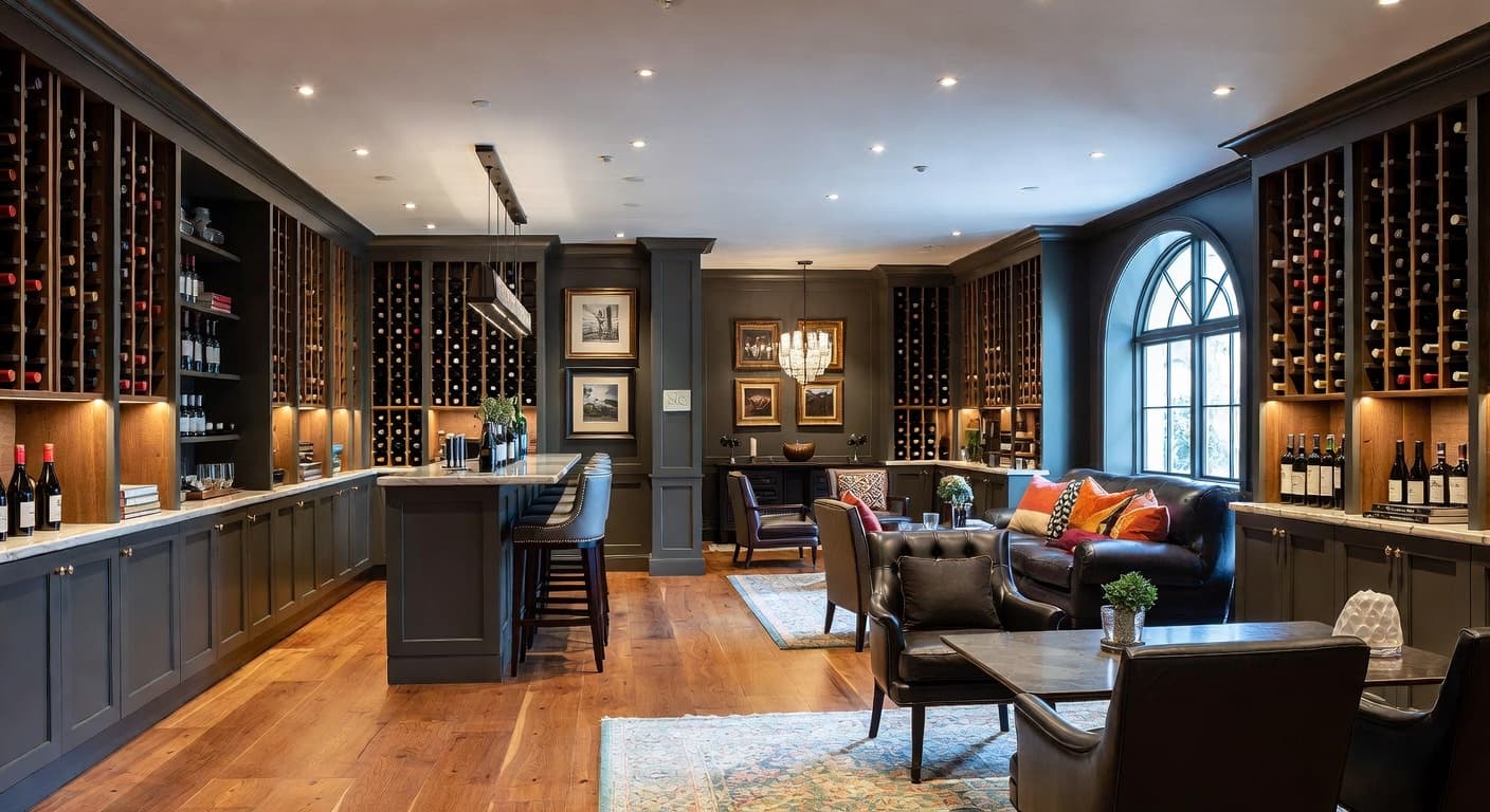 Modern Wine Cellar design preview
