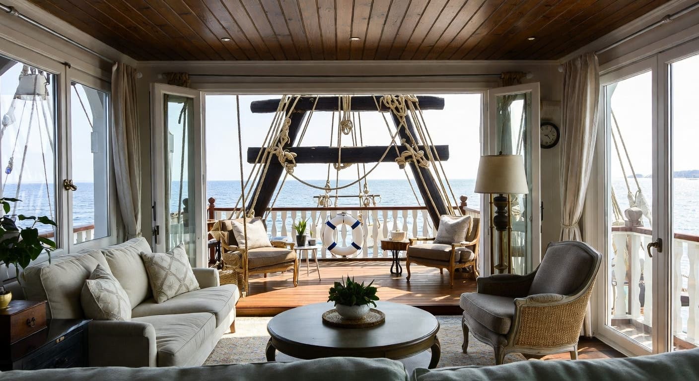 Nautical Balcony / Terrace design preview