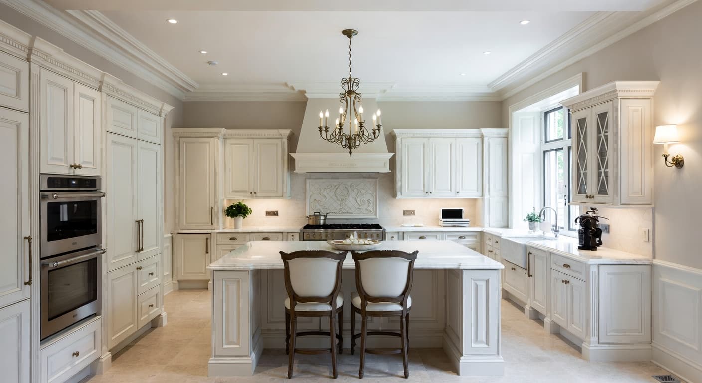 Neoclassical Kitchen design preview