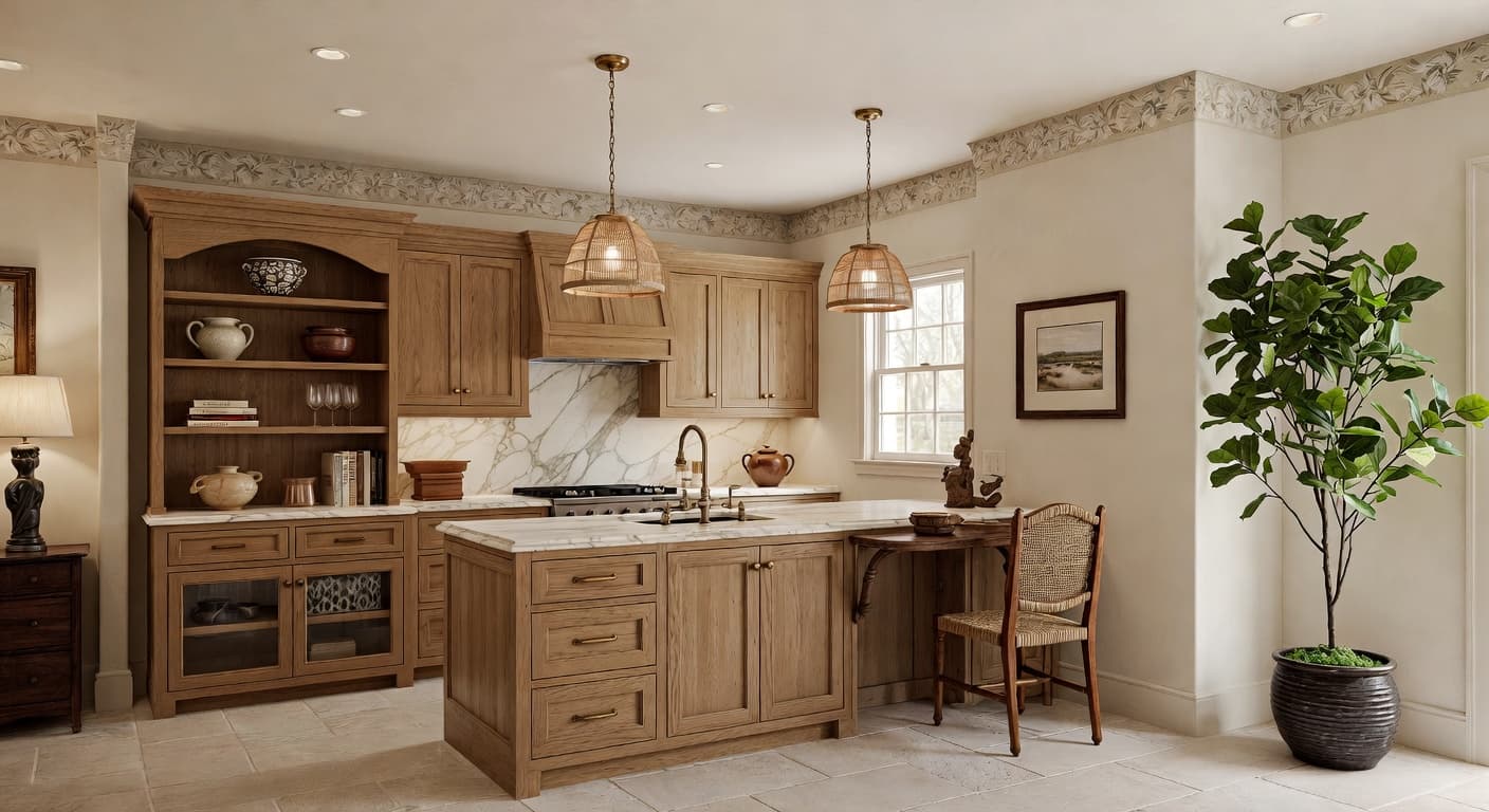 New Traditional utility room interior design - featuring new traditional style furniture, decor, colors, and layout ideas for your utility room