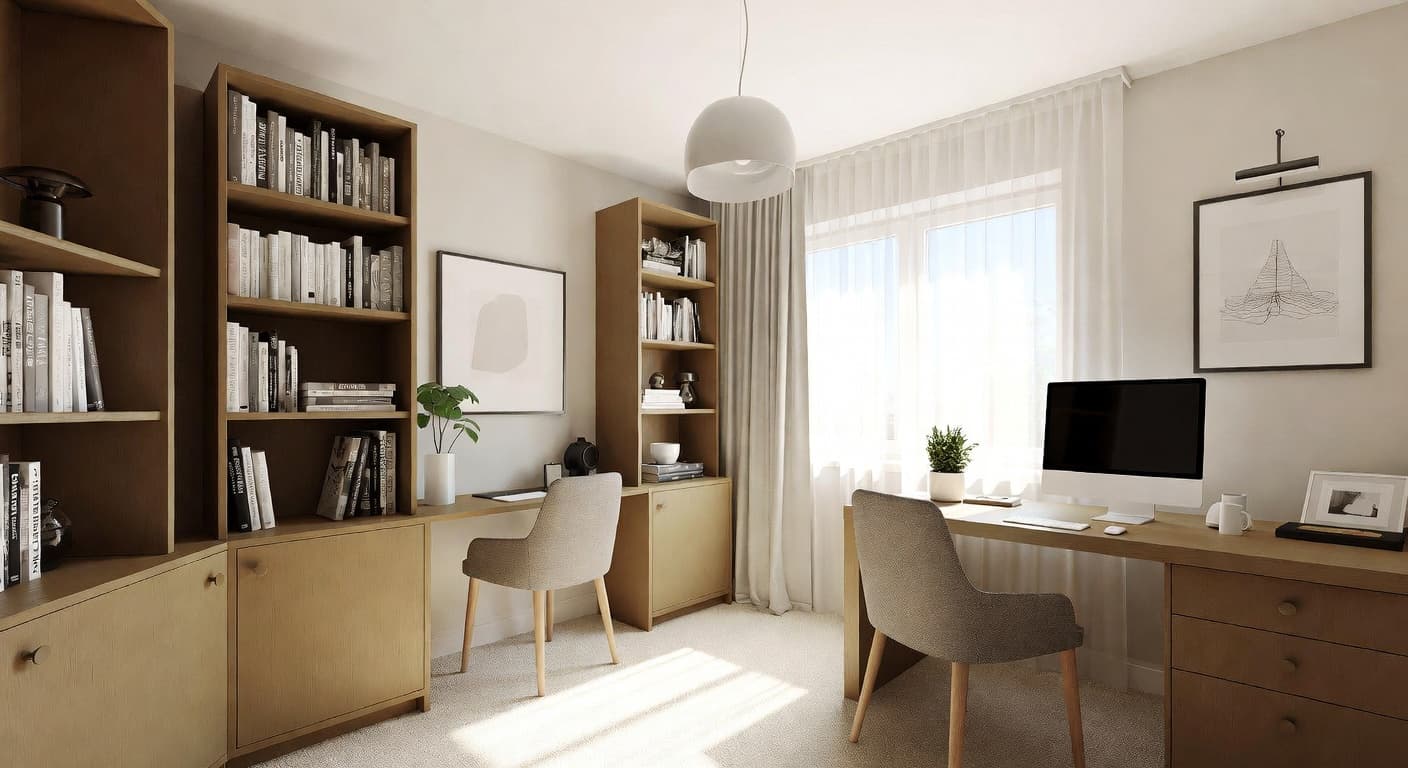 Nordic Home Office design preview