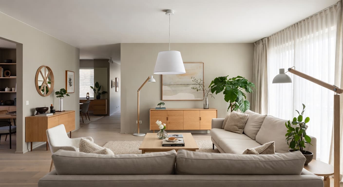 Nordic Living Room design preview