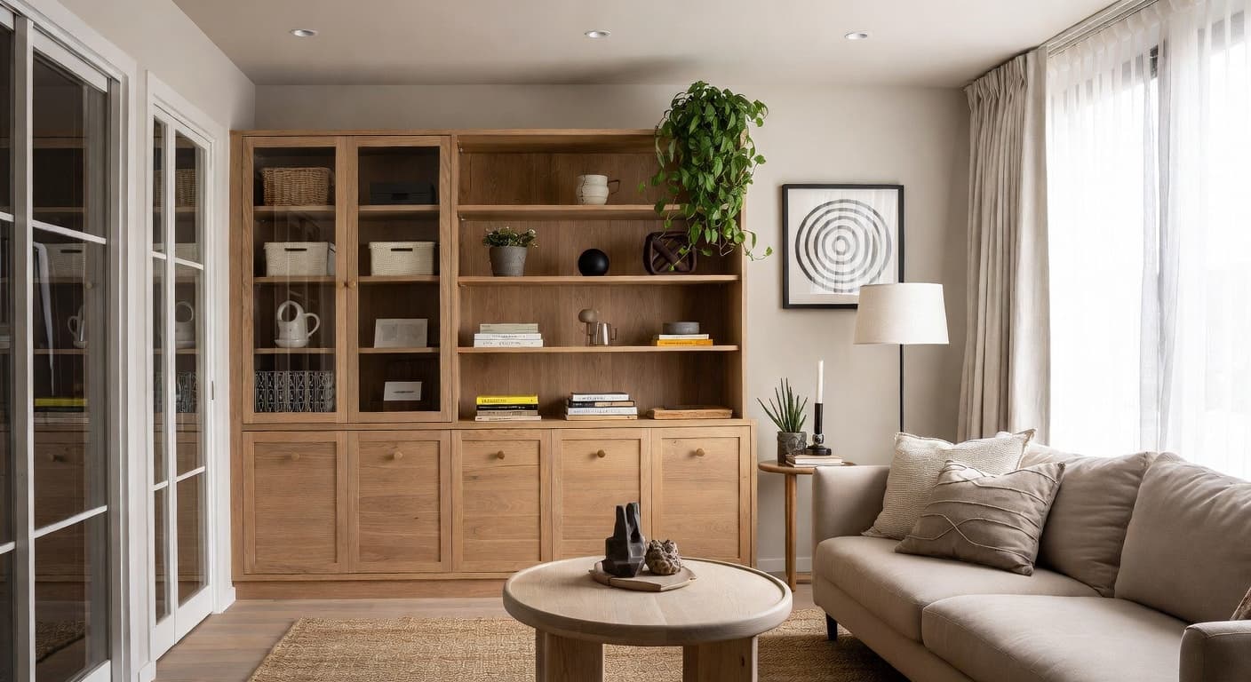 Nordic storage room interior design - featuring nordic style furniture, decor, colors, and layout ideas for your storage room