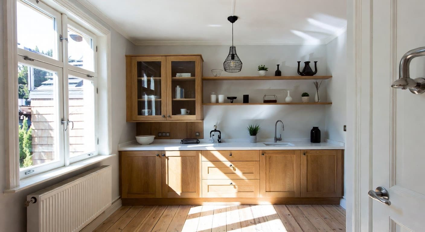 Nordic utility room interior design - featuring nordic style furniture, decor, colors, and layout ideas for your utility room