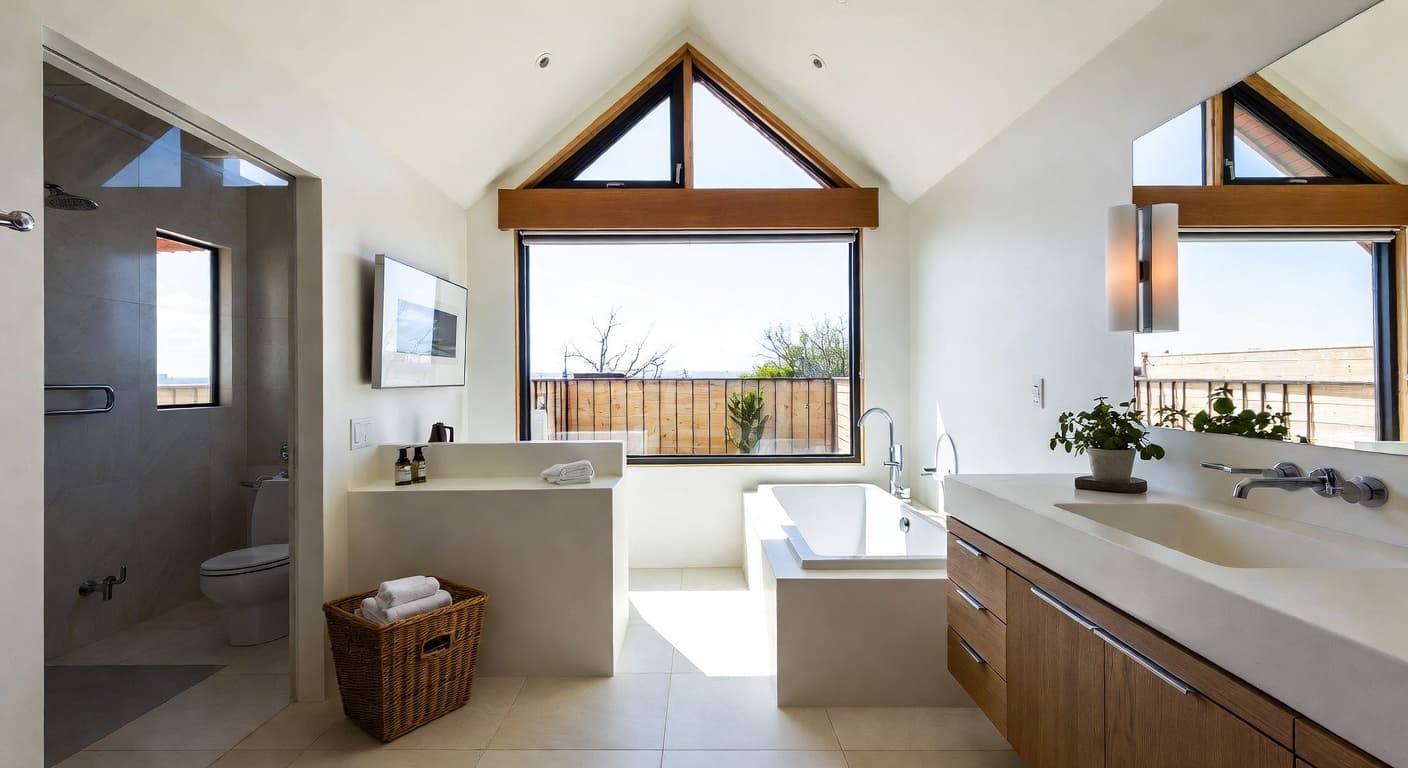 Organic Modern Bathroom design preview