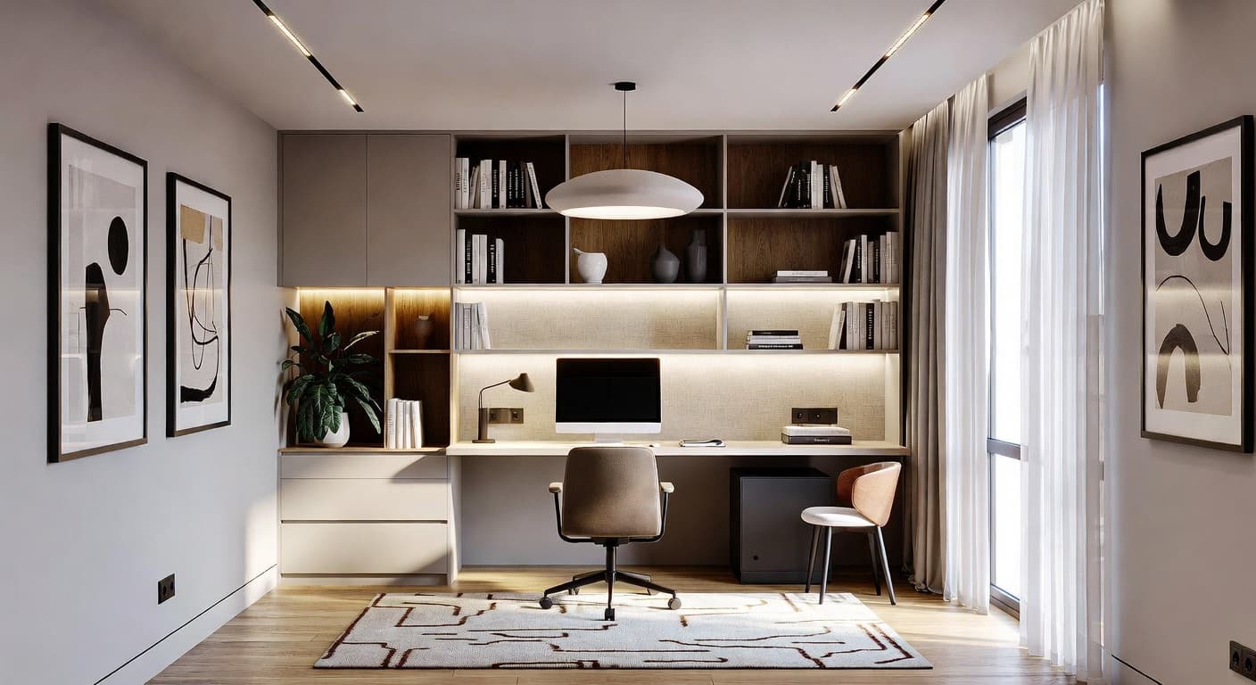 Parametric Home Office design preview
