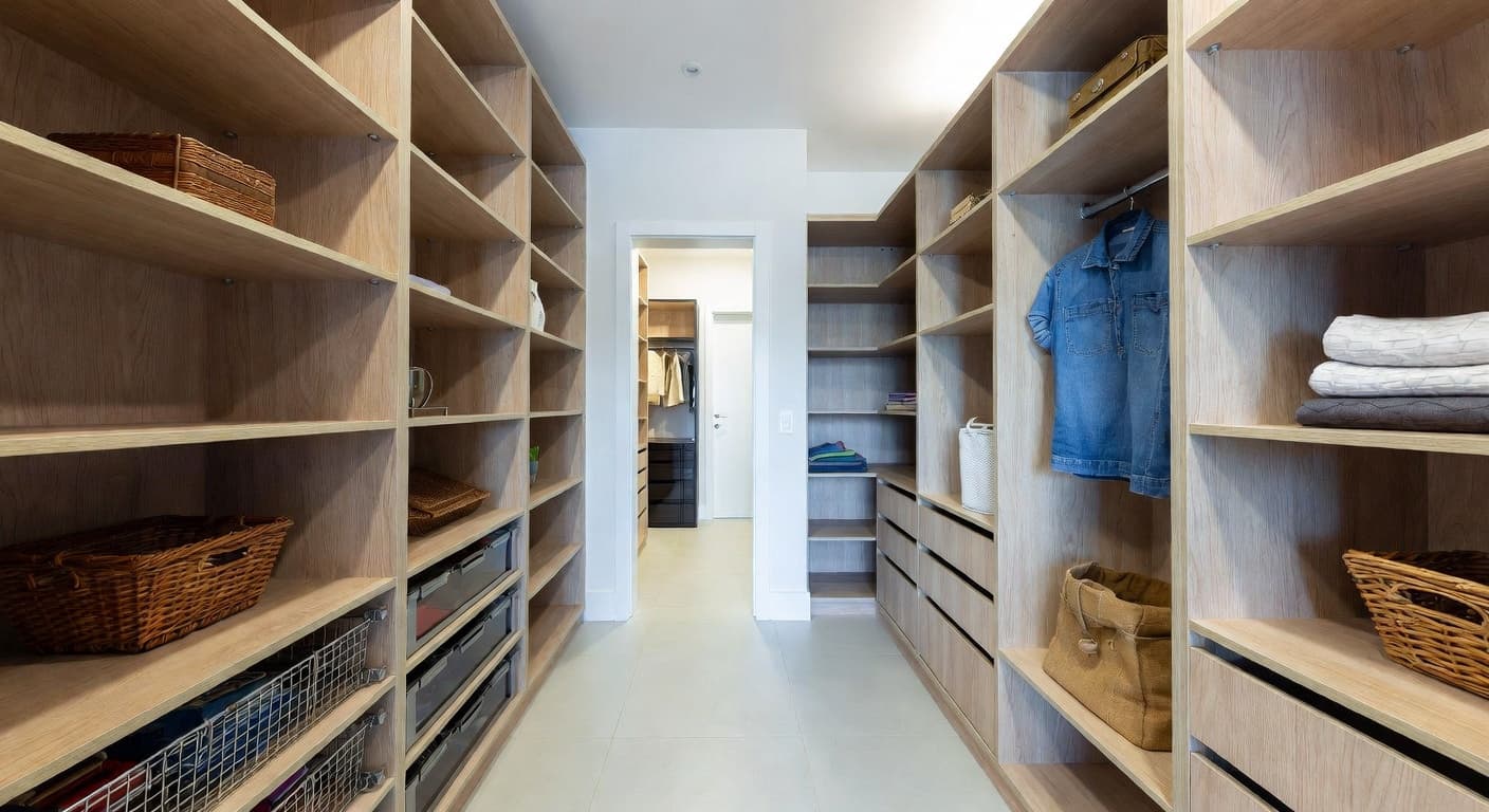 Parametric pantry interior design - featuring parametric style furniture, decor, colors, and layout ideas for your pantry