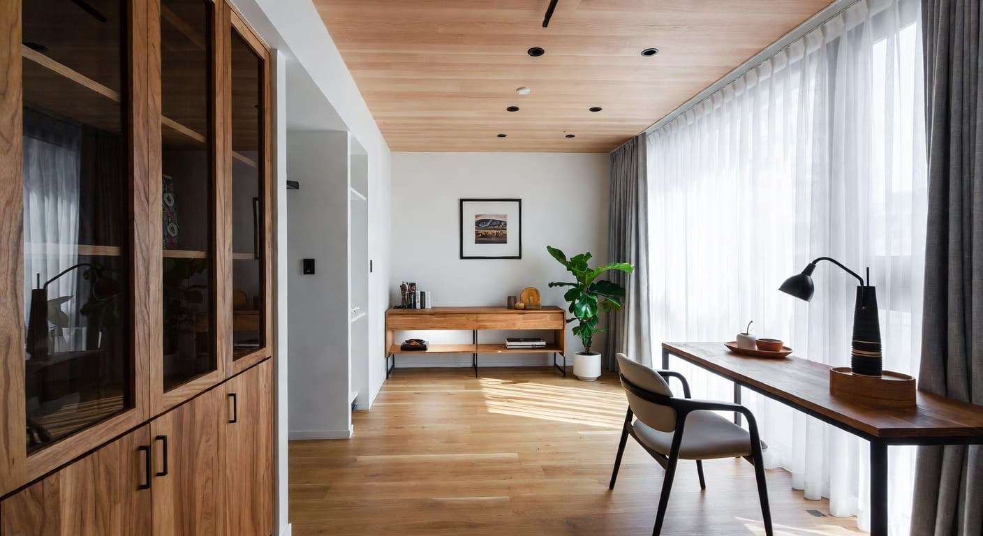 Postmodern utility room interior design - featuring postmodern style furniture, decor, colors, and layout ideas for your utility room