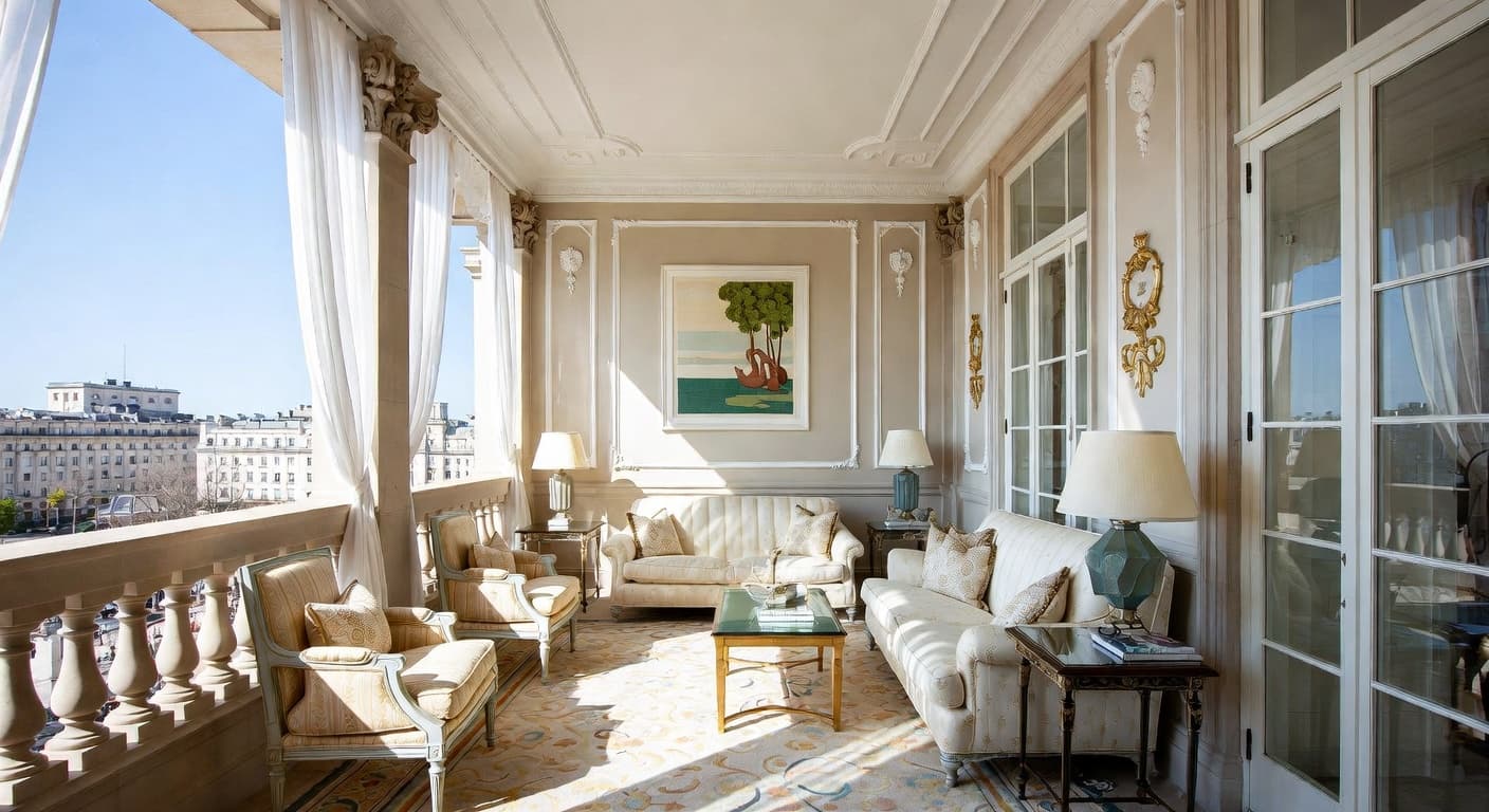 Regency Balcony / Terrace design preview