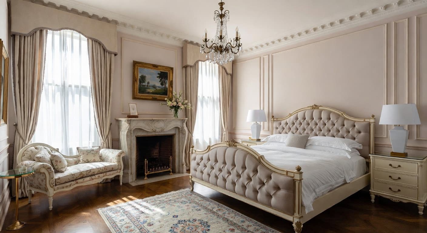 Regency Bedroom design preview