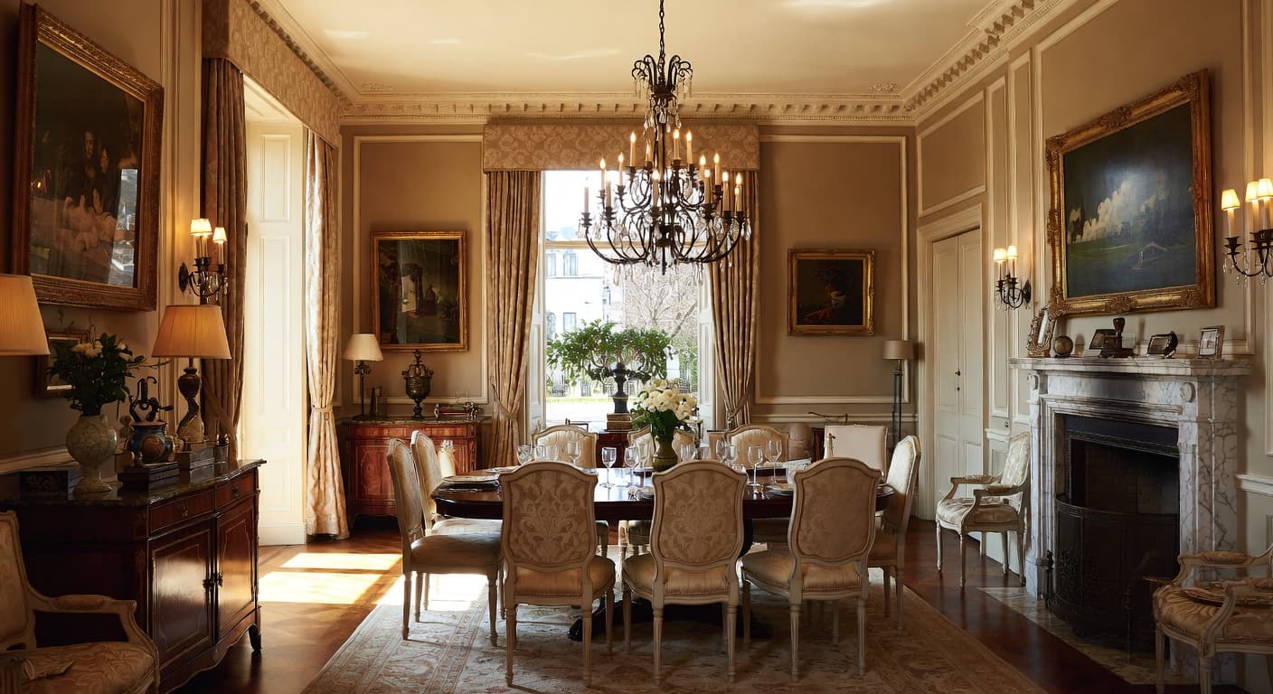 Regency Dining Room design preview