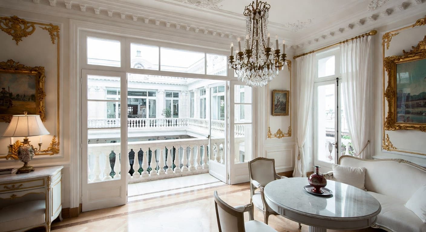 Rococo Balcony / Terrace design preview