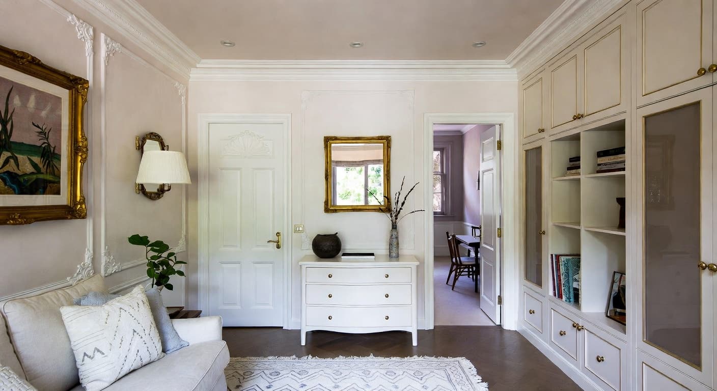 Rococo mudroom interior design - featuring rococo style furniture, decor, colors, and layout ideas for your mudroom