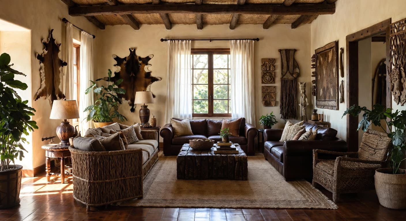 Safari Living Room design preview